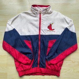 Vintage St. Louis Cardinals Windbreaker | MLB Genuine Merchandise | Large